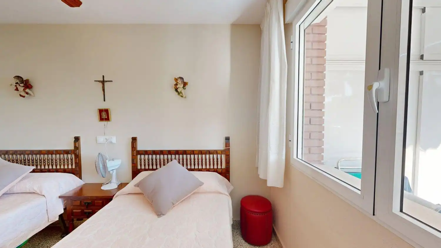 Schlafzimmer von Wohnung zum Verkauf in Alicante / Alacant mit Balkon