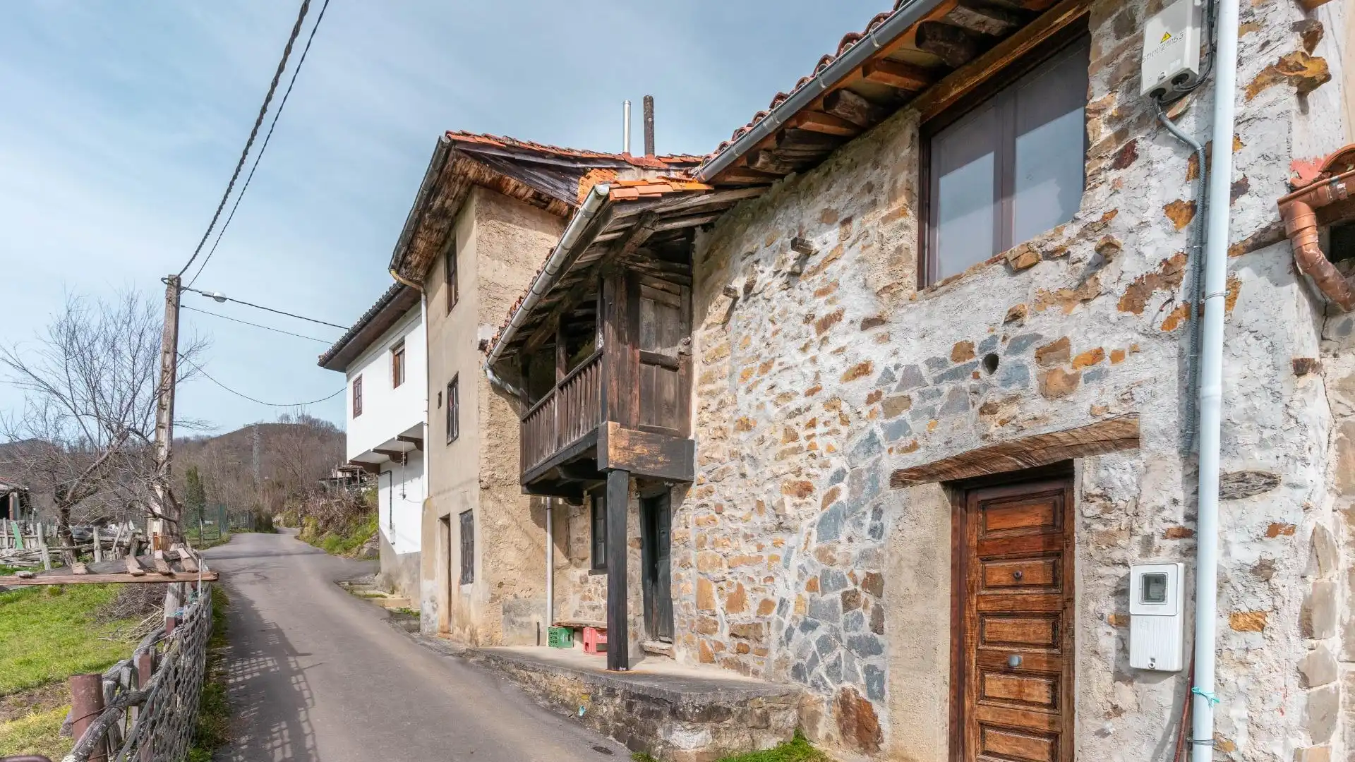 Vista exterior de Casa o chalet en venta en Laviana con Jardín privado