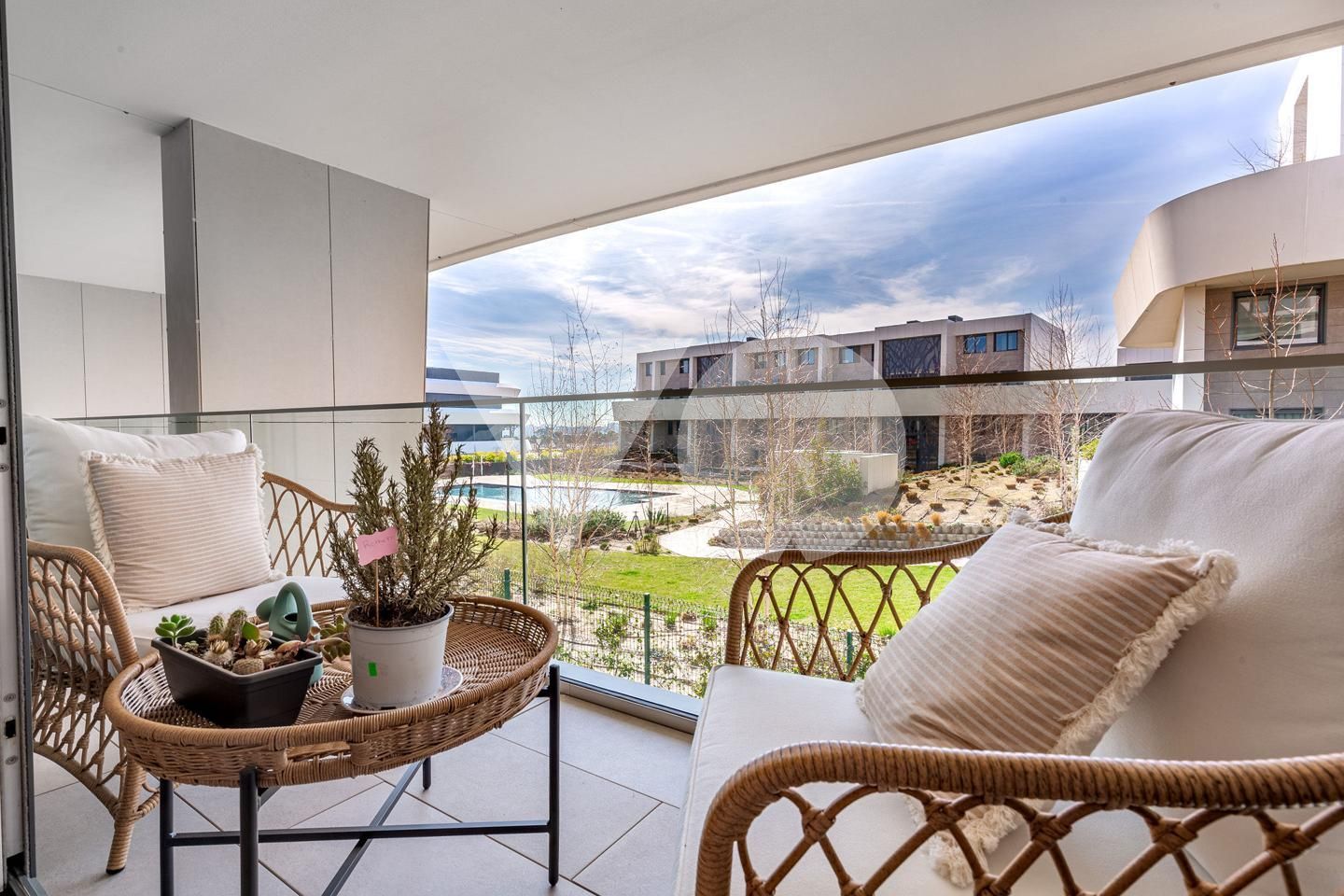 Terrace of Flat for sale in Pozuelo de Alarcón  with Air Conditioner, Heating and Terrace