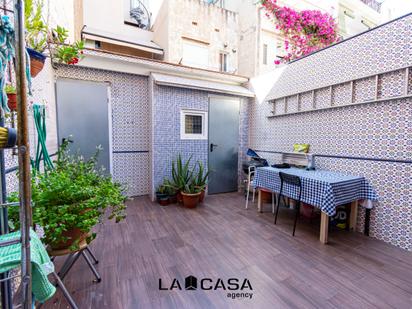 Terrassa de Casa o xalet en venda en  Barcelona Capital amb Terrassa i Balcó