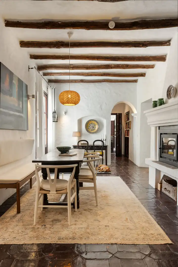 Esszimmer von Country house zum Verkauf in Estepona mit Klimaanlage, Privatgarten und Terrasse