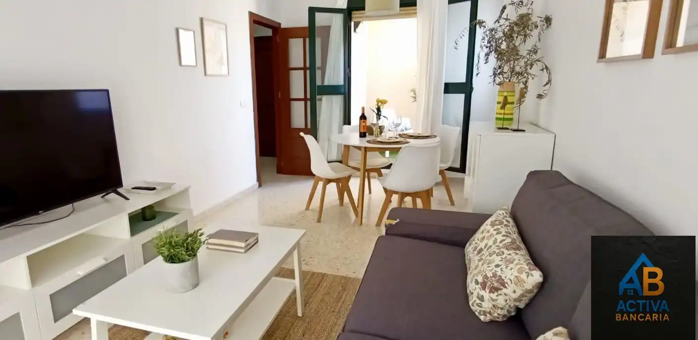 Living room of Flat for sale in Jerez de la Frontera  with Private garden, Terrace and Community pool