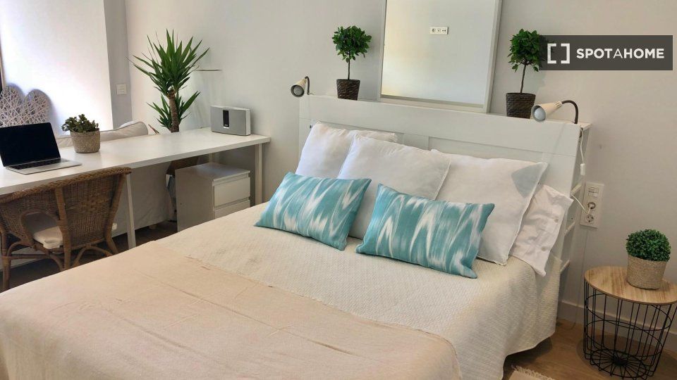 Habitación de Piso de alquiler en  Barcelona Capital con Aire acondicionado, Calefacción y Amueblado