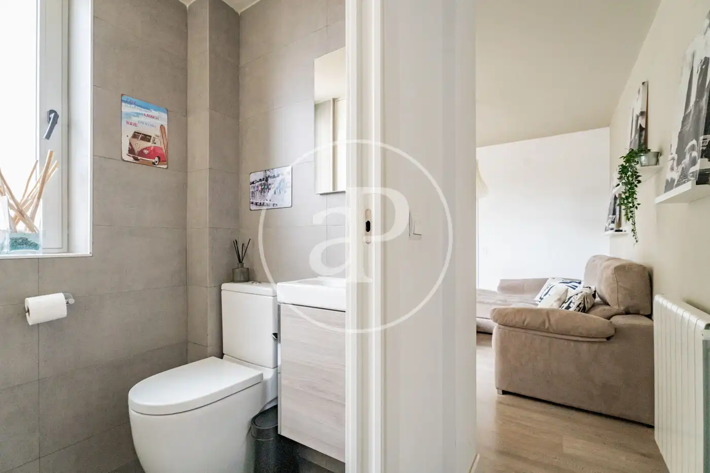 Bathroom of Flat for sale in Madrid  with Air Conditioner, Heating and Furnished