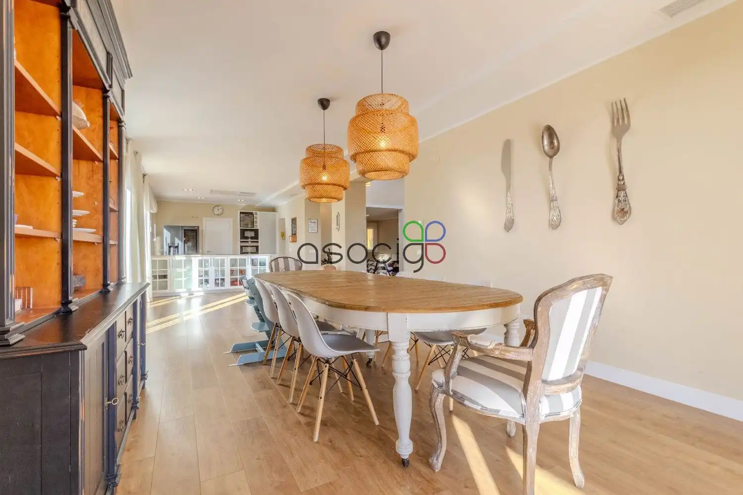 Dining room of Houses for sale in Cabanillas del Campo  with Air Conditioner, Heating and Storage room