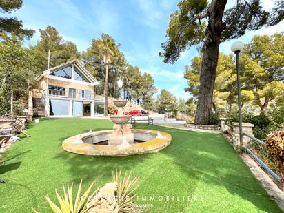 Garden of House or chalet for sale in Maspujols  with Air Conditioner, Terrace and Swimming Pool