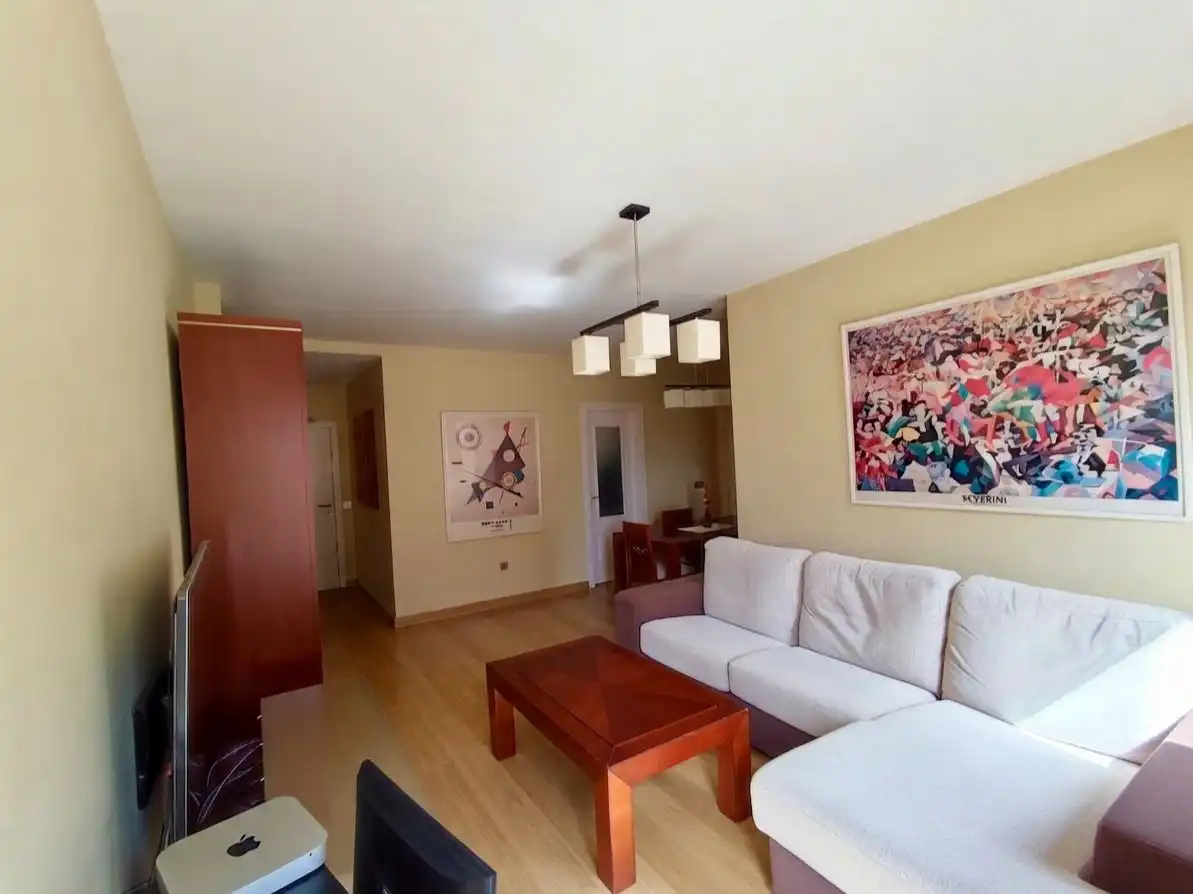 Sala de estar de Piso en venta en Mairena del Aljarafe con Aire acondicionado