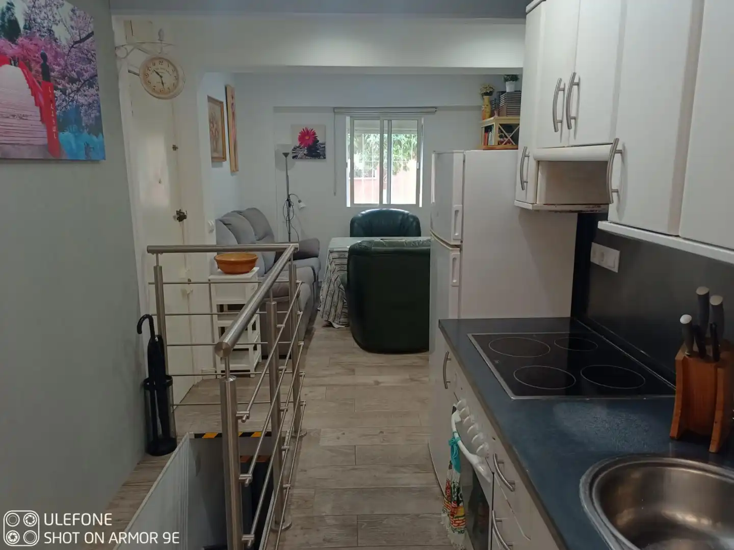 Cocina de Piso para compartir en Sevilla con Aire acondicionado, Terraza y Amueblado