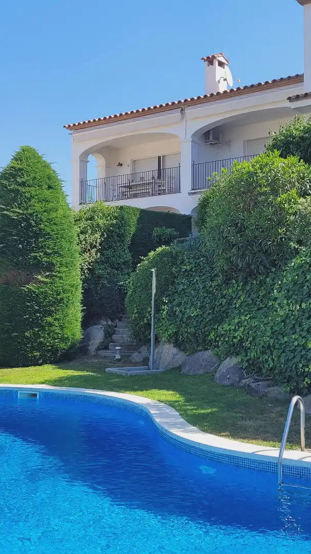 Jardín de Casa adosada en venta en Sant Feliu de Guíxols con Calefacción, Terraza y Amueblado
