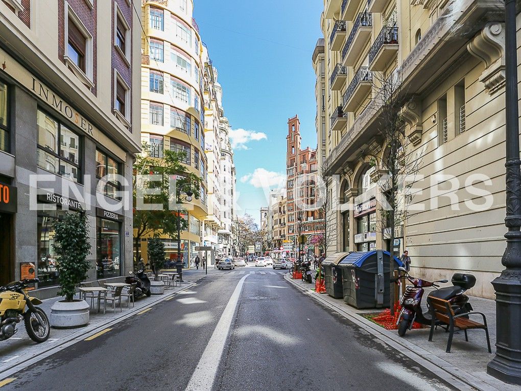Vista exterior de Apartament de lloguer en  Valencia Capital amb Aire condicionat, Calefacció i Moblat