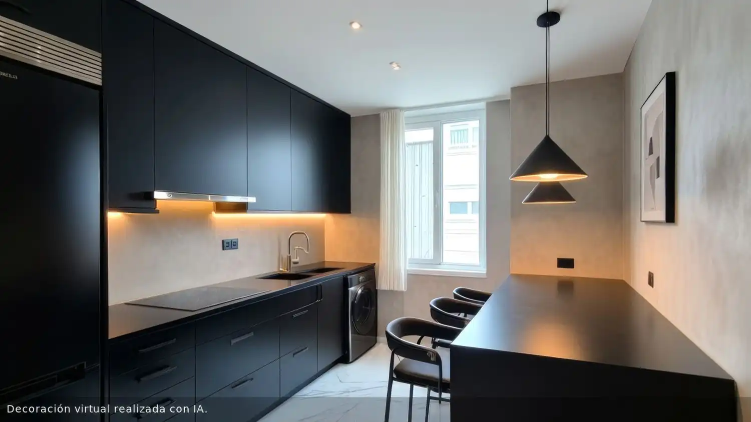 Cocina de Piso en venta en A Coruña Capital 