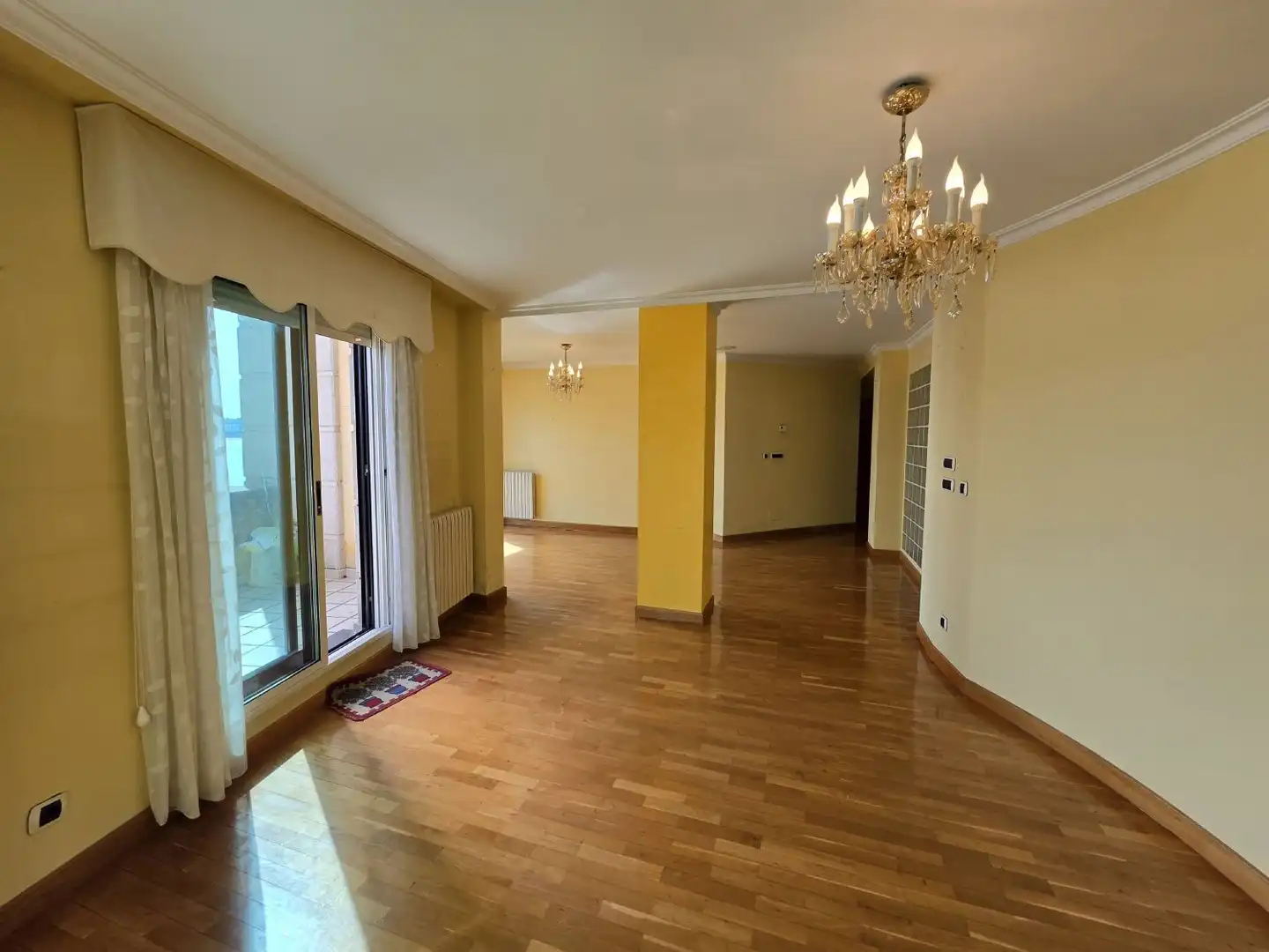 Sala de estar de Piso en venta en A Coruña Capital  con Calefacción, Terraza y Trastero
