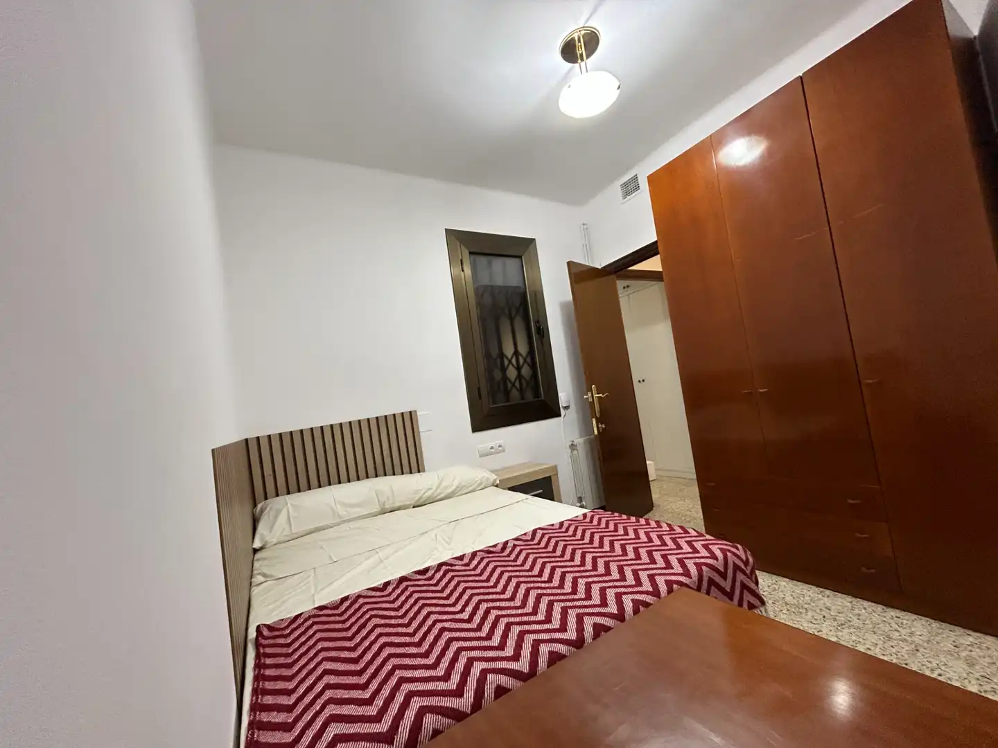 Bedroom of Flat for rent in Barcelona  with Air Conditioner, Heating and Furnished