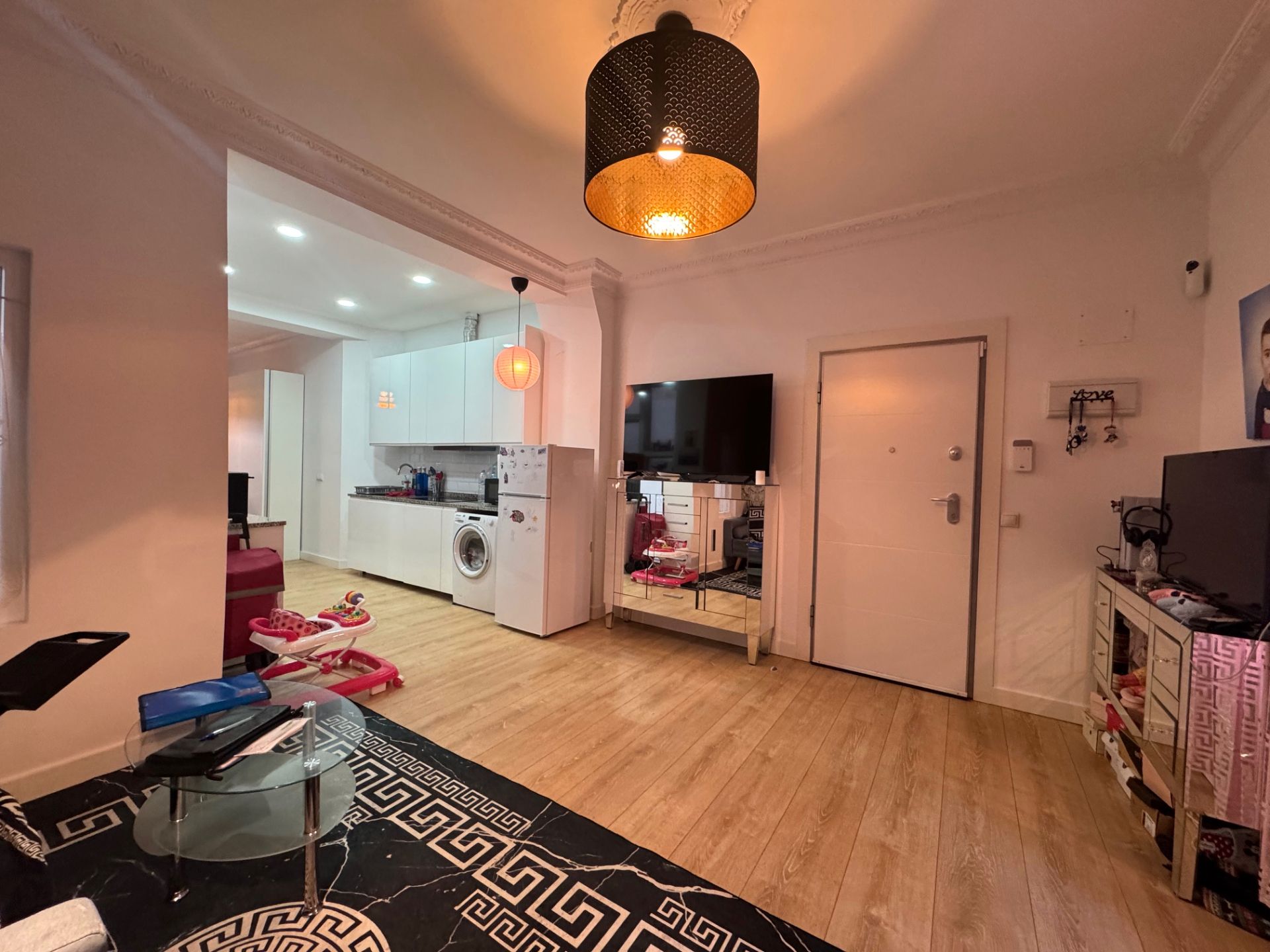 Living room of Loft for sale in Valladolid Capital  with Air Conditioner, Heating and Parquet flooring