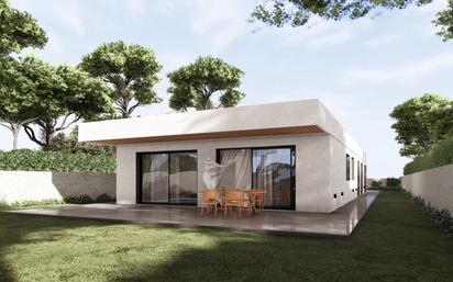 Exterior view of House or chalet for sale in Castellvell del Camp  with Air Conditioner, Heating and Private garden