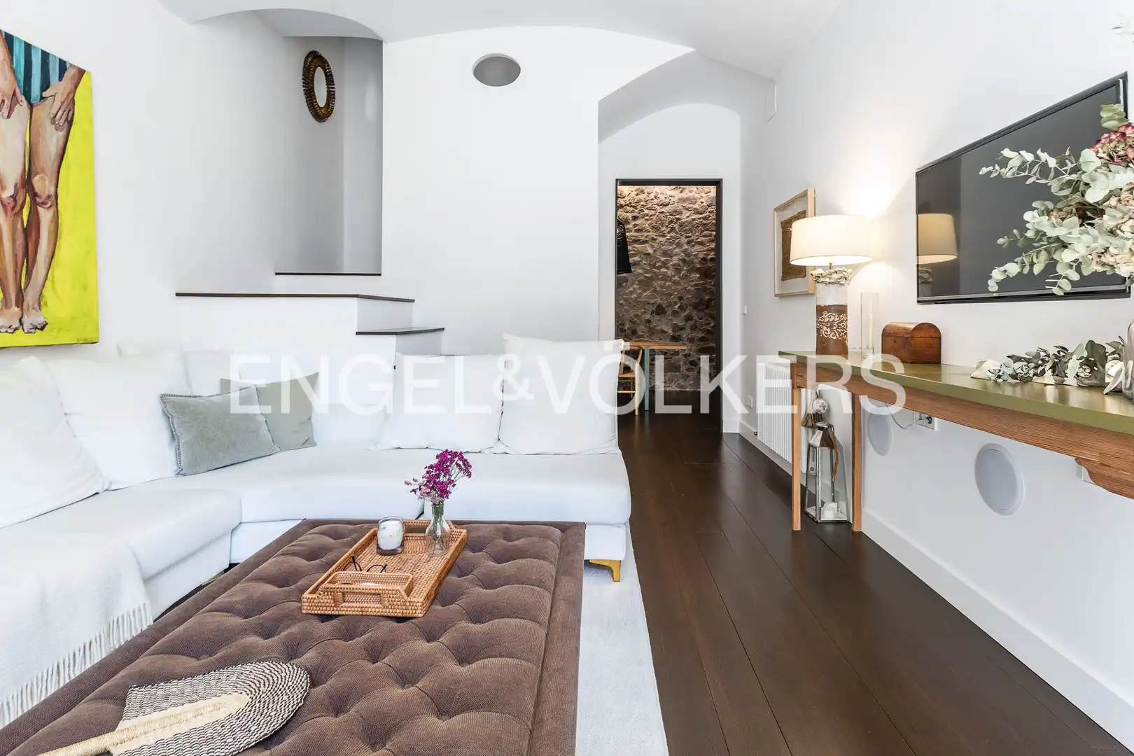 Sala de estar de Casa o chalet en venta en Vilassar de Dalt con Calefacción