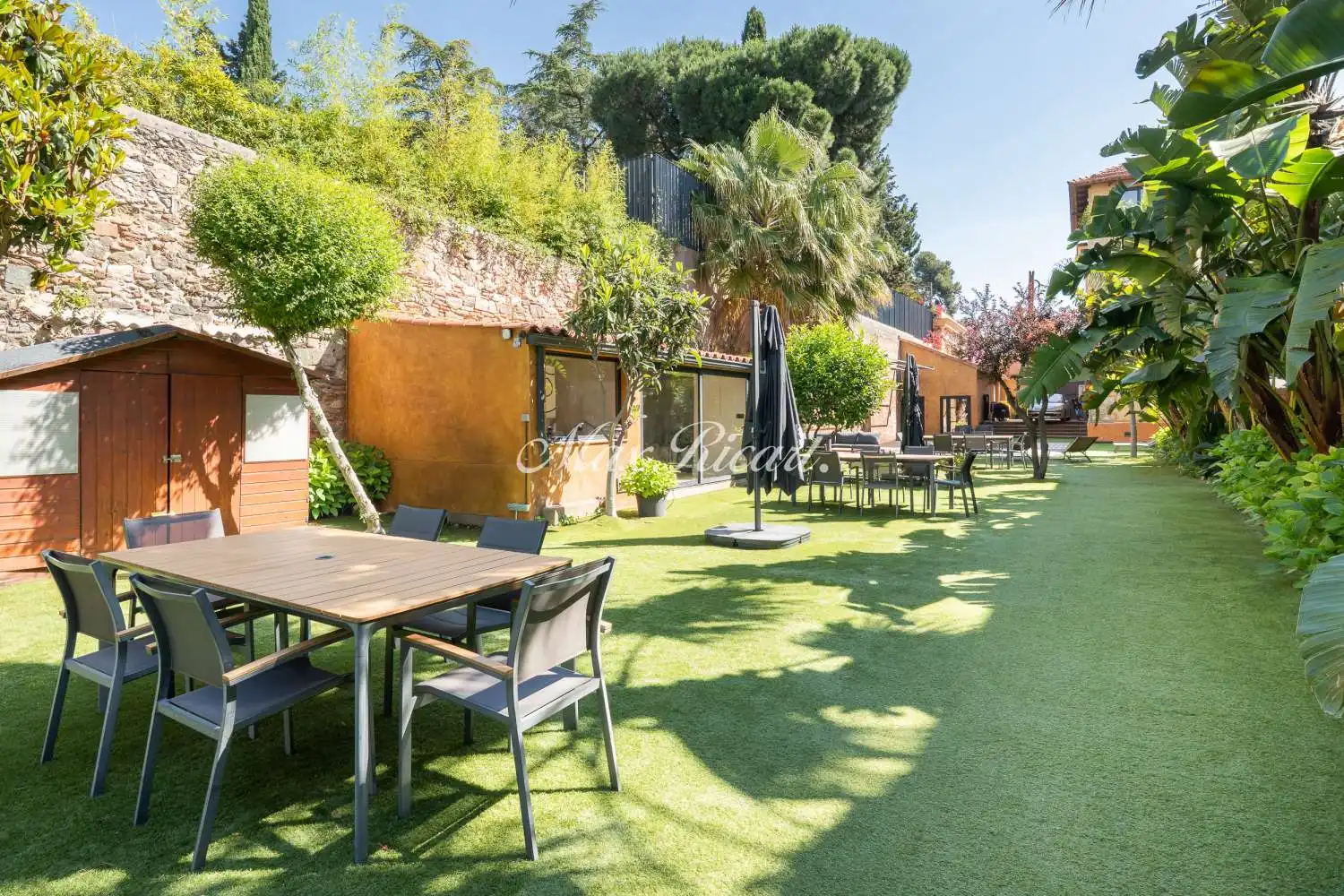 Terrace of Flat for rent in Barcelona  with Air Conditioner, Heating and Swimming Pool