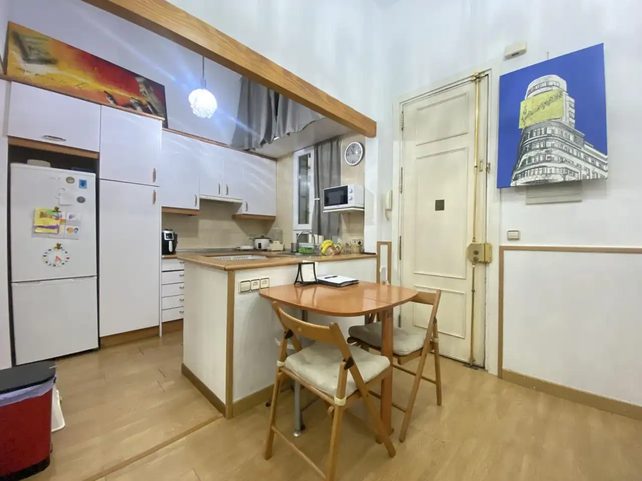 Kitchen of Ground floor for rent in Madrid