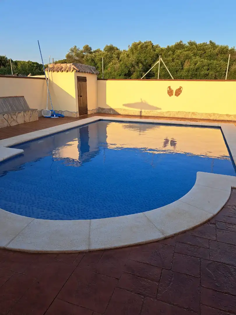Swimming pool of Houses for rent in Vejer de la Frontera  with Air Conditioner, Heating and Terrace