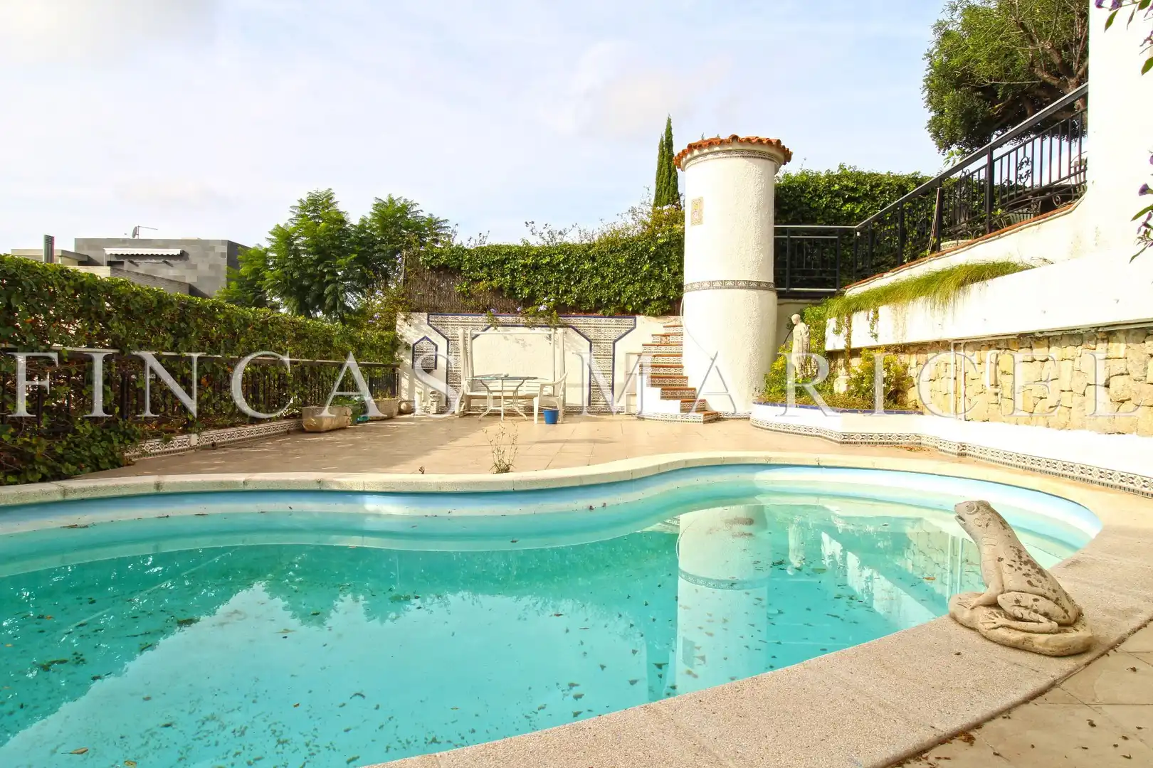 Piscina de Casa o chalet en venta en Sitges con Aire acondicionado, Calefacción y Jardín privado