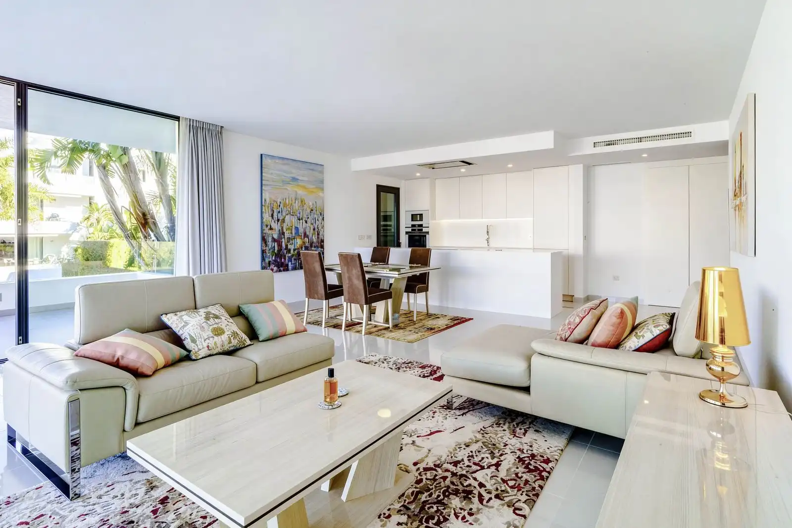 Living room of Apartments for sale in Estepona  with Air Conditioner, Terrace and Storage room