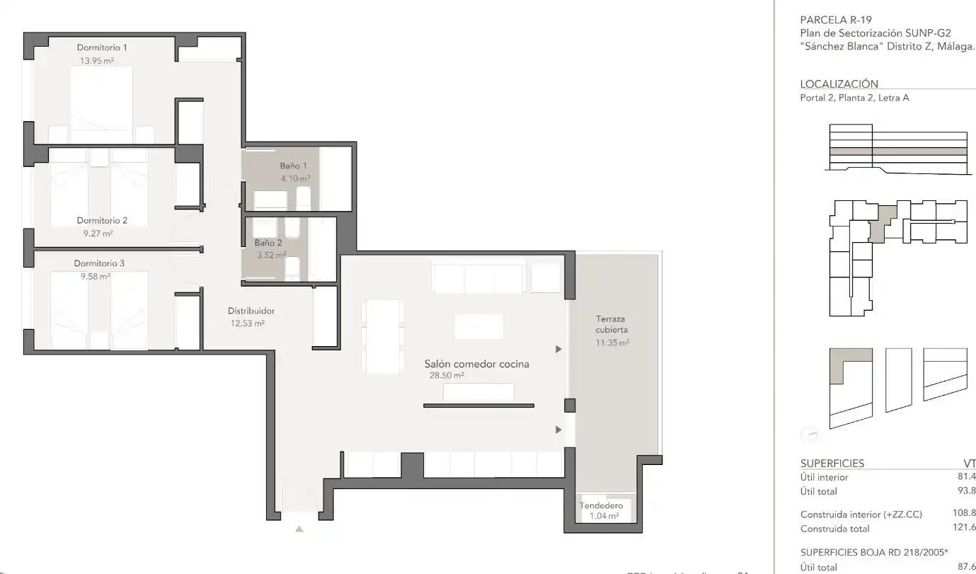 Apartament en venda en Málaga amb Aire condicionat, Terrassa i Alarma