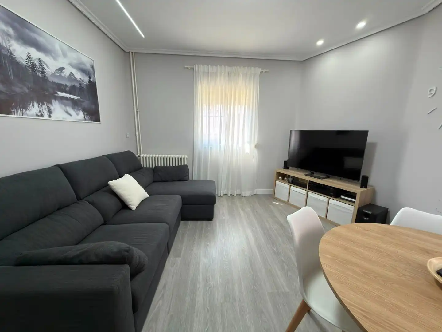 Living room of Houses for rent in Palencia  with Heating, Terrace and Storage room