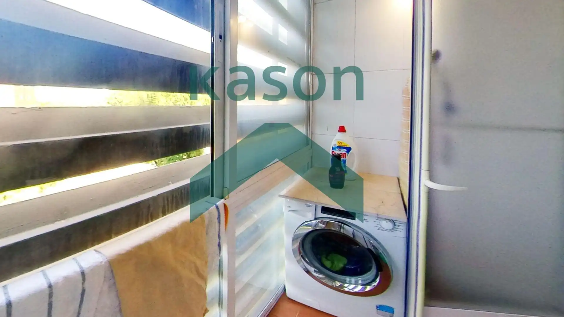 Balcony of Flat for sale in Madrid  with Heating and Storage room