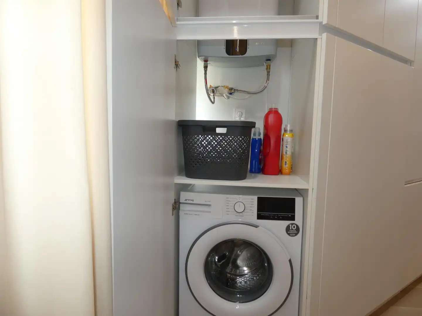 Badezimmer von Wohnung zum Verkauf in Alcantarilla mit Klimaanlage und Heizung