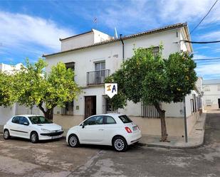 Exterior view of Single-family semi-detached for sale in Lora de Estepa  with Air Conditioner