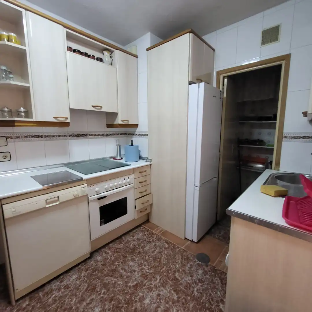 Küche von Wohnung zur Miete in Ávila mit Heizung, Terrasse und Möbliert