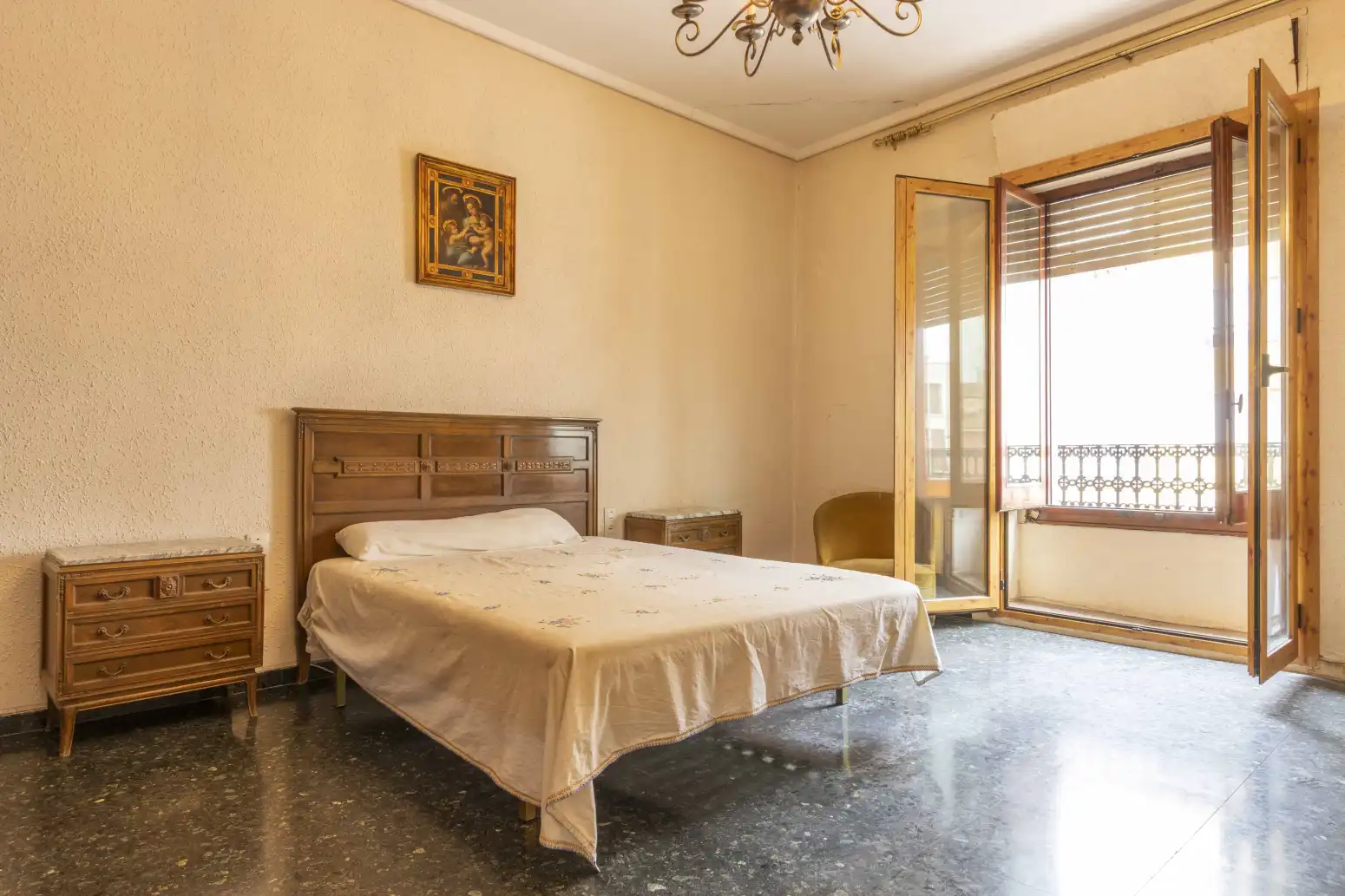 Schlafzimmer von Wohnung zum Verkauf in Museros mit Terrasse
