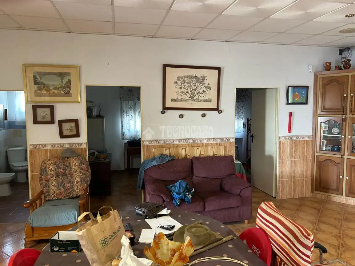 Sala de estar de Finca rústica en venta en Huelva