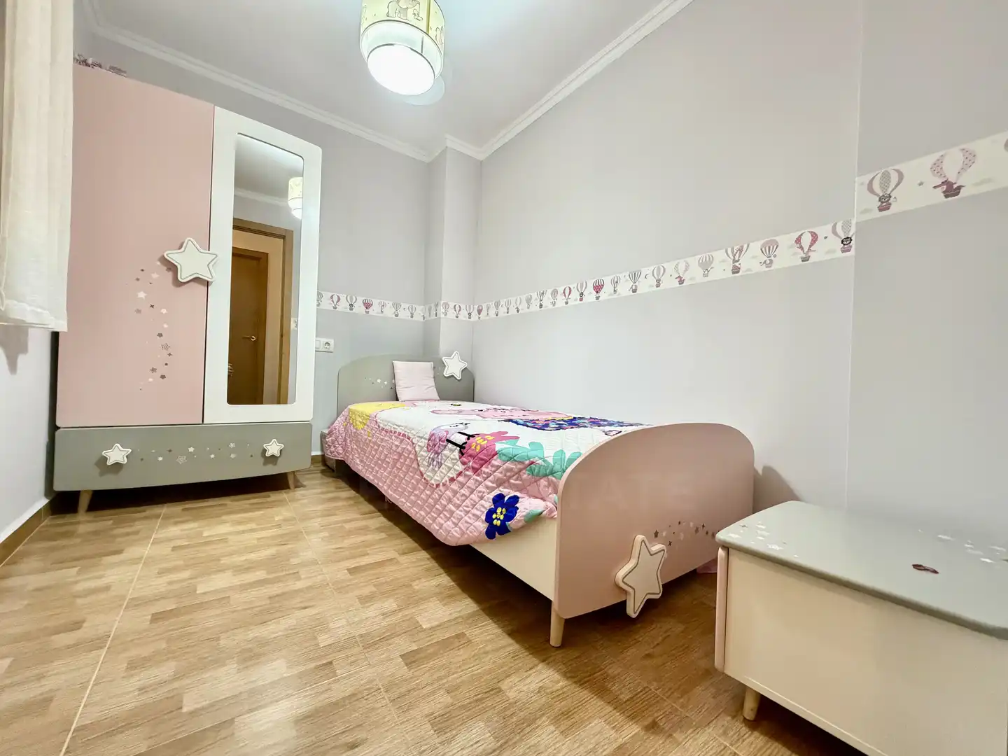 Schlafzimmer von Einfamilien-Reihenhaus zum Verkauf in Tavernes de la Valldigna mit Klimaanlage und Terrasse