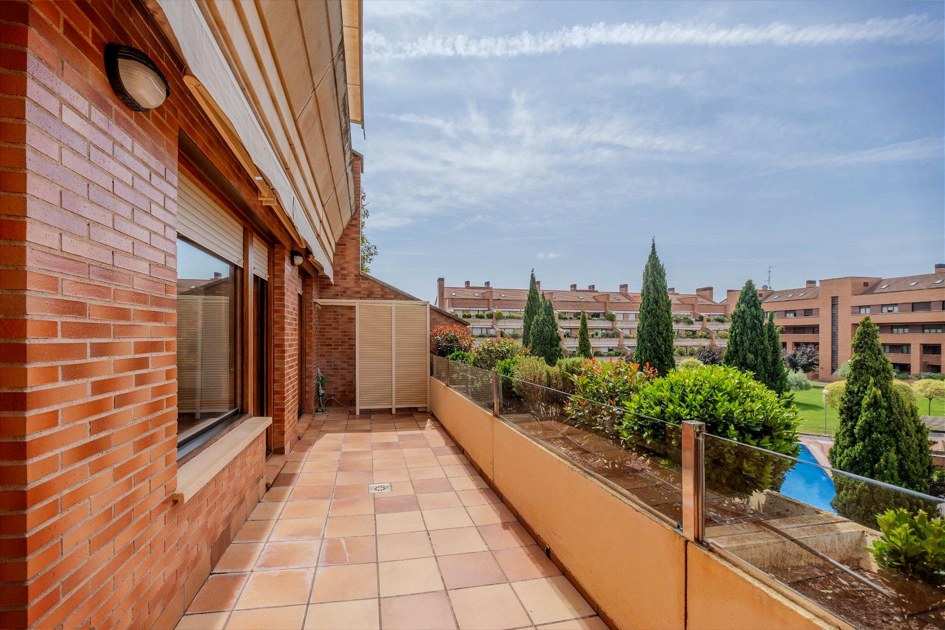 Terrace of Flat for sale in  Logroño  with Heating, Parquet flooring and Terrace