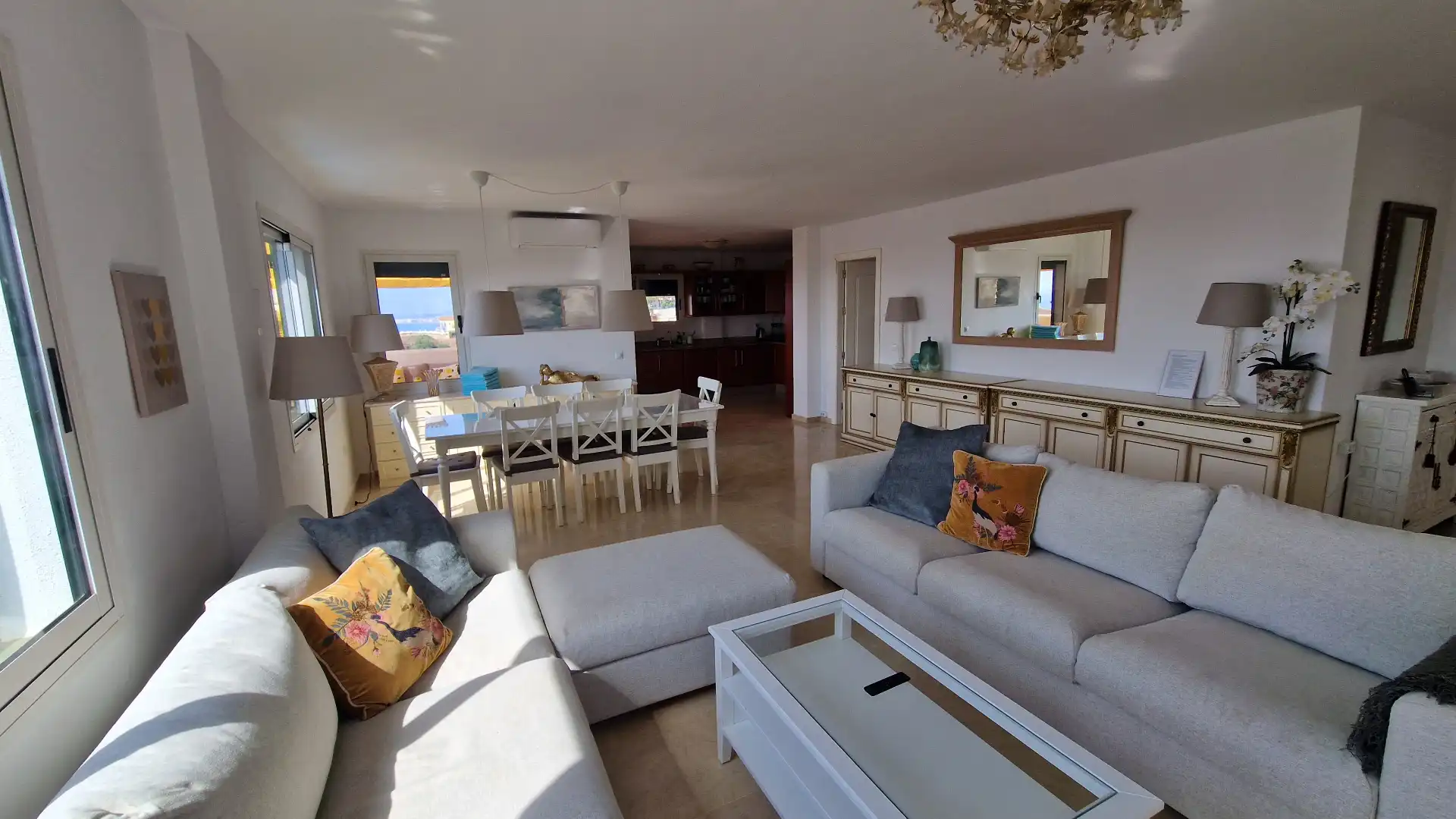 Living room of Attic for sale in Benalmádena  with Air Conditioner, Heating and Terrace