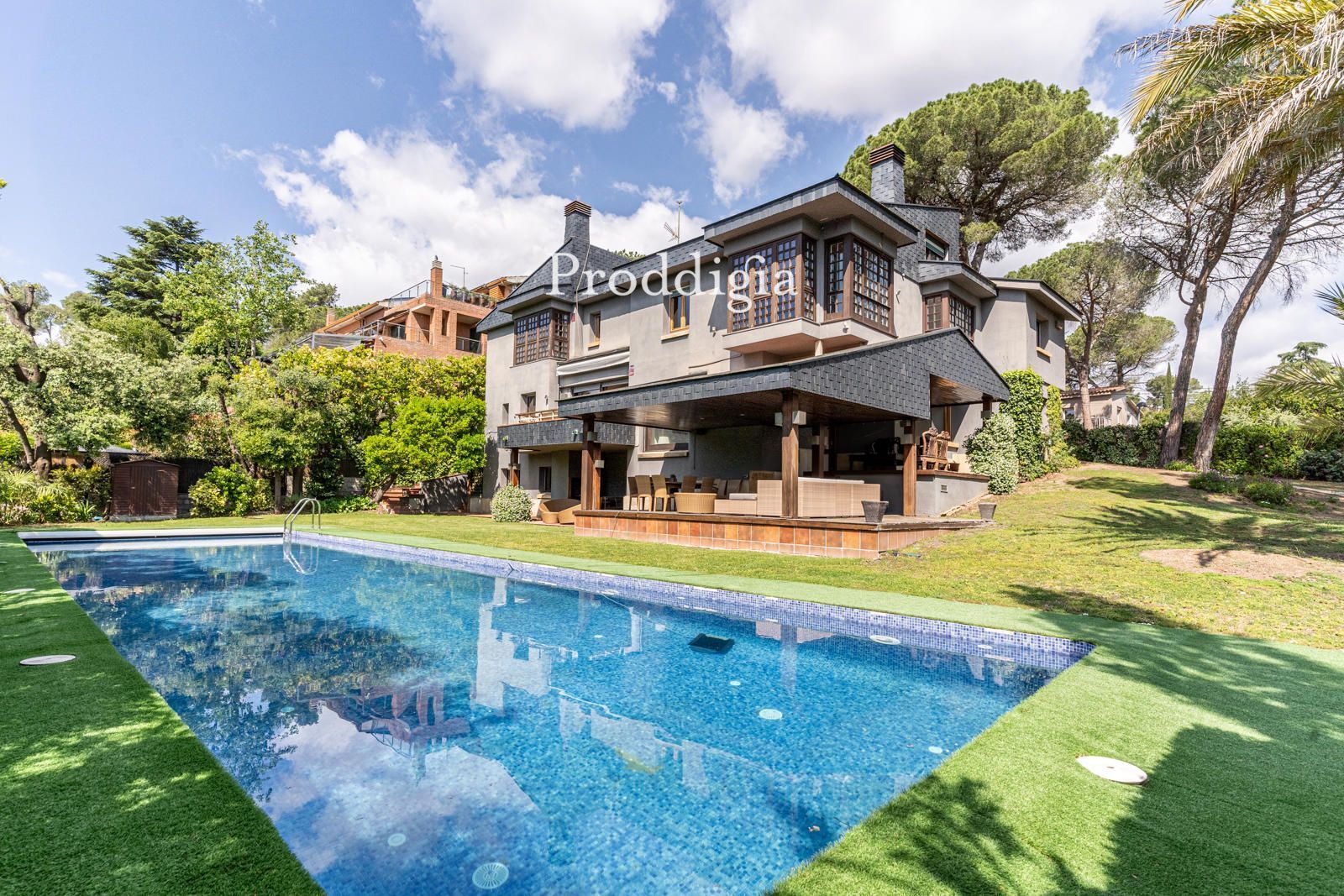 Jardí de Casa o xalet en venda en Sant Cugat del Vallès amb Aire condicionat, Calefacció i Terrassa