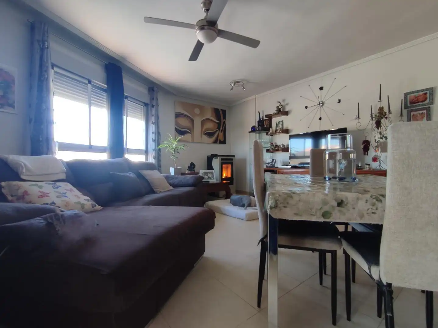 Living room of Flat for sale in Sax  with Storage room and Community pool