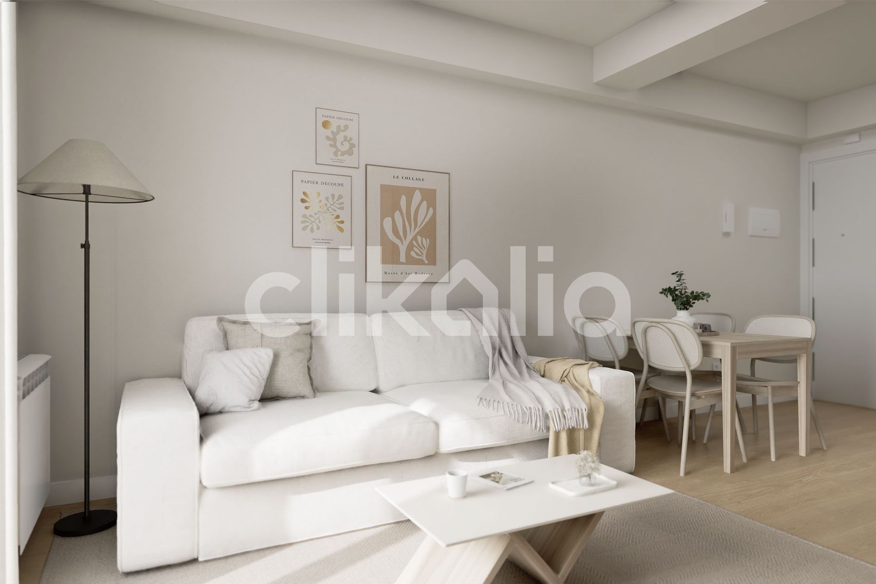 Sala d'estar de Pis en venda en  Madrid Capital amb Aire condicionat, Calefacció i Terrassa