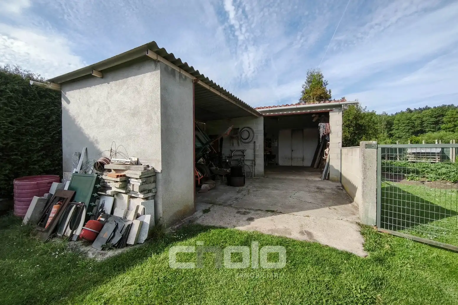 Garden of Houses for sale in Begonte  with Heating, Parquet flooring and Storage room