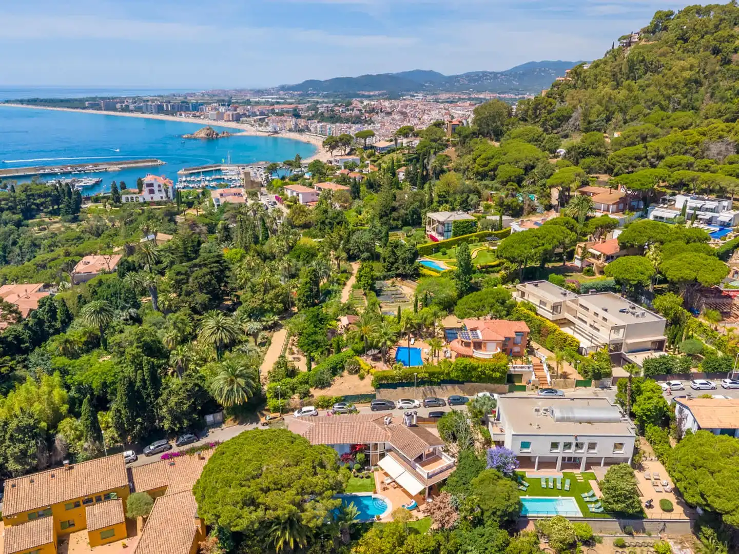 Vista exterior de Casa o chalet de alquiler en Blanes con Aire acondicionado, Calefacción y Jardín privado