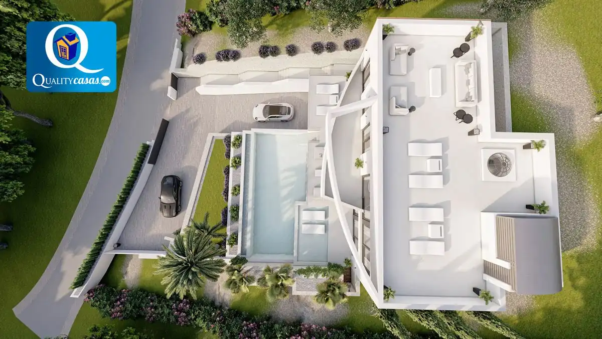 Jardín de Casa o chalet en venta en Altea con Aire acondicionado, Calefacción y Terraza