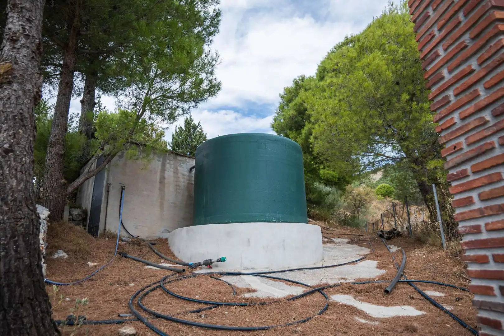 Exterior view of Houses for sale in Canillas de Albaida  with Air Conditioner, Private garden and Terrace