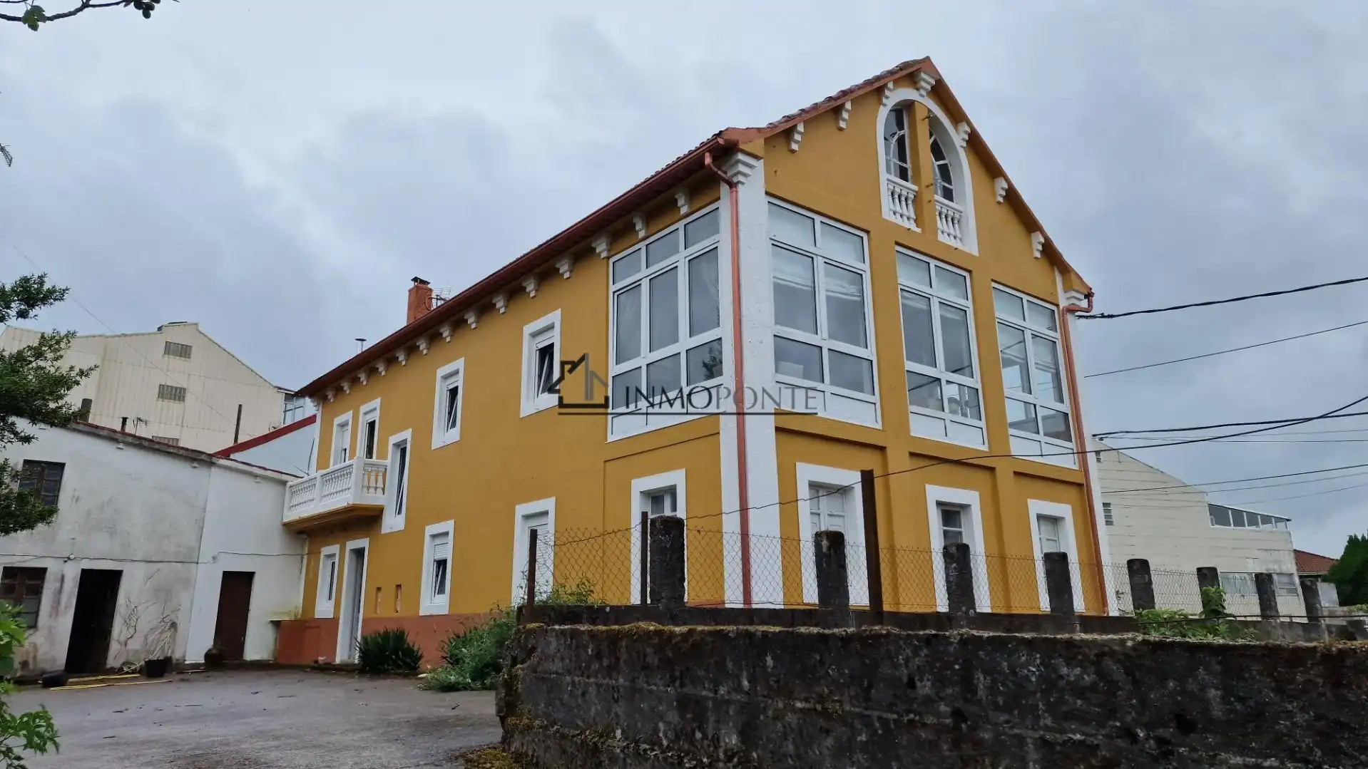 Vista exterior de Casa o chalet en venta en Forcarei con Jardín privado