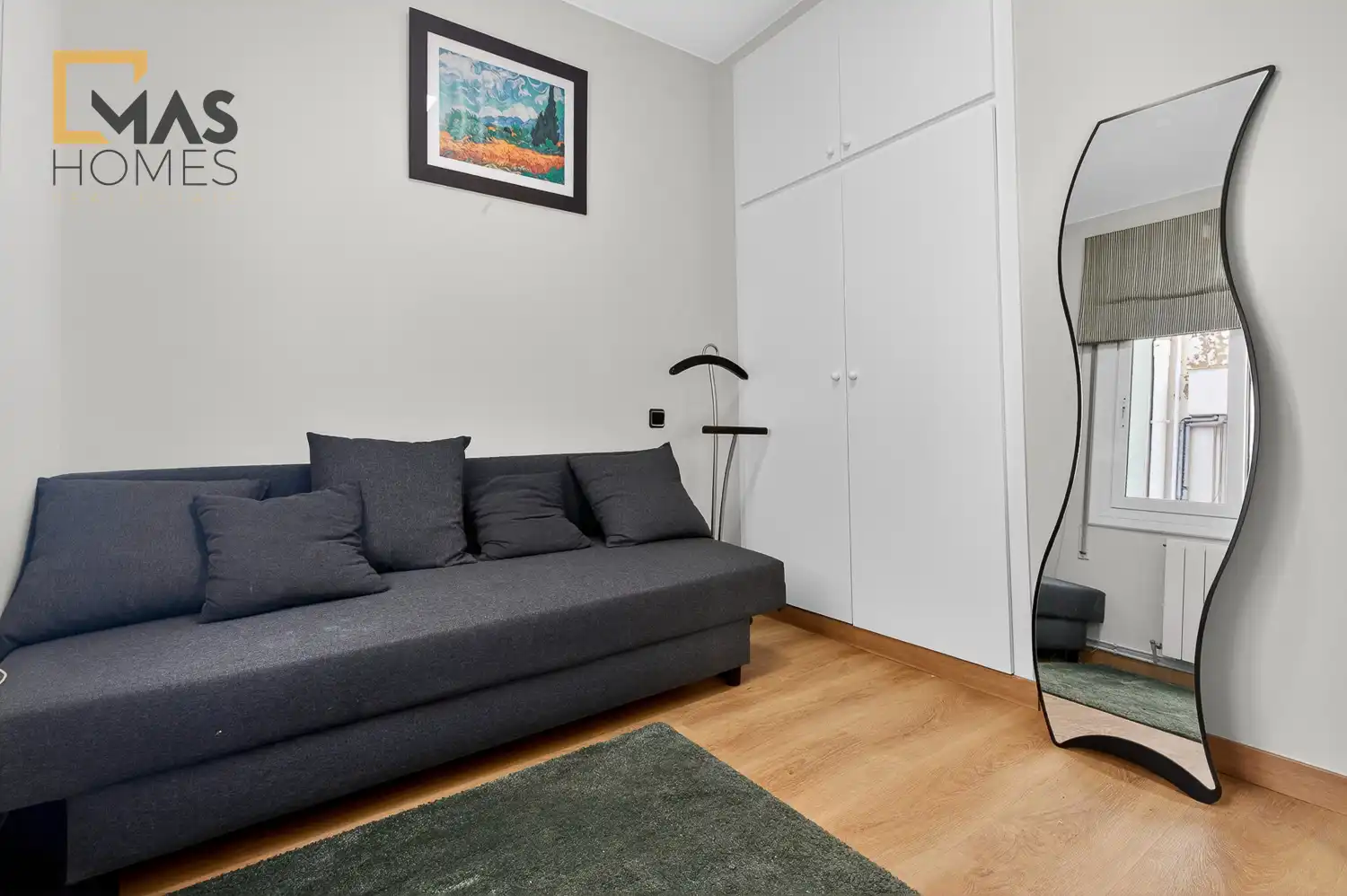 Wohnzimmer von Wohnung zum Verkauf in Sabadell mit Klimaanlage, Heizung und Terrasse