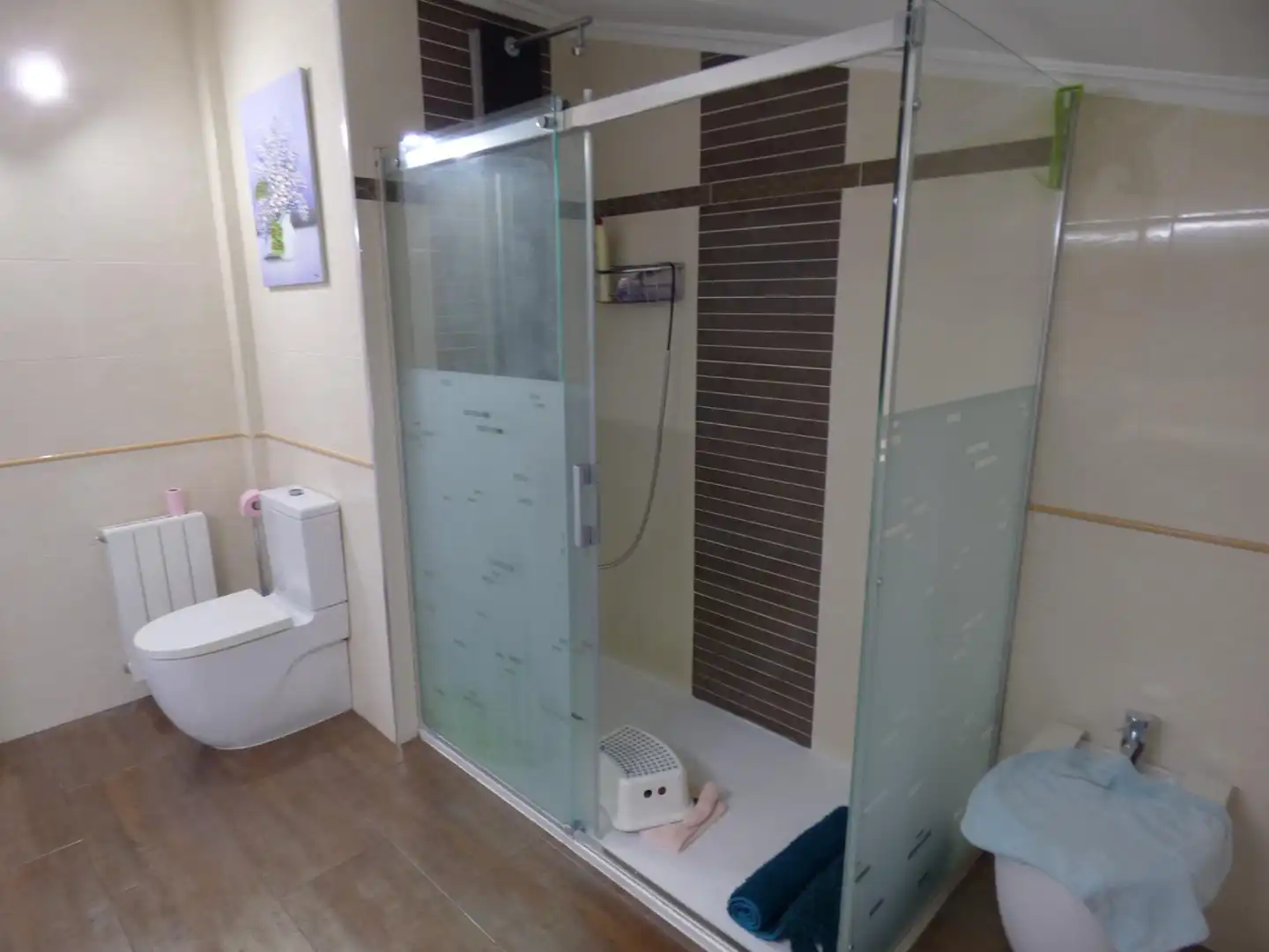 Baño de Dúplex en venta en Malgrat de Mar con Parquet, Terraza y Balcón