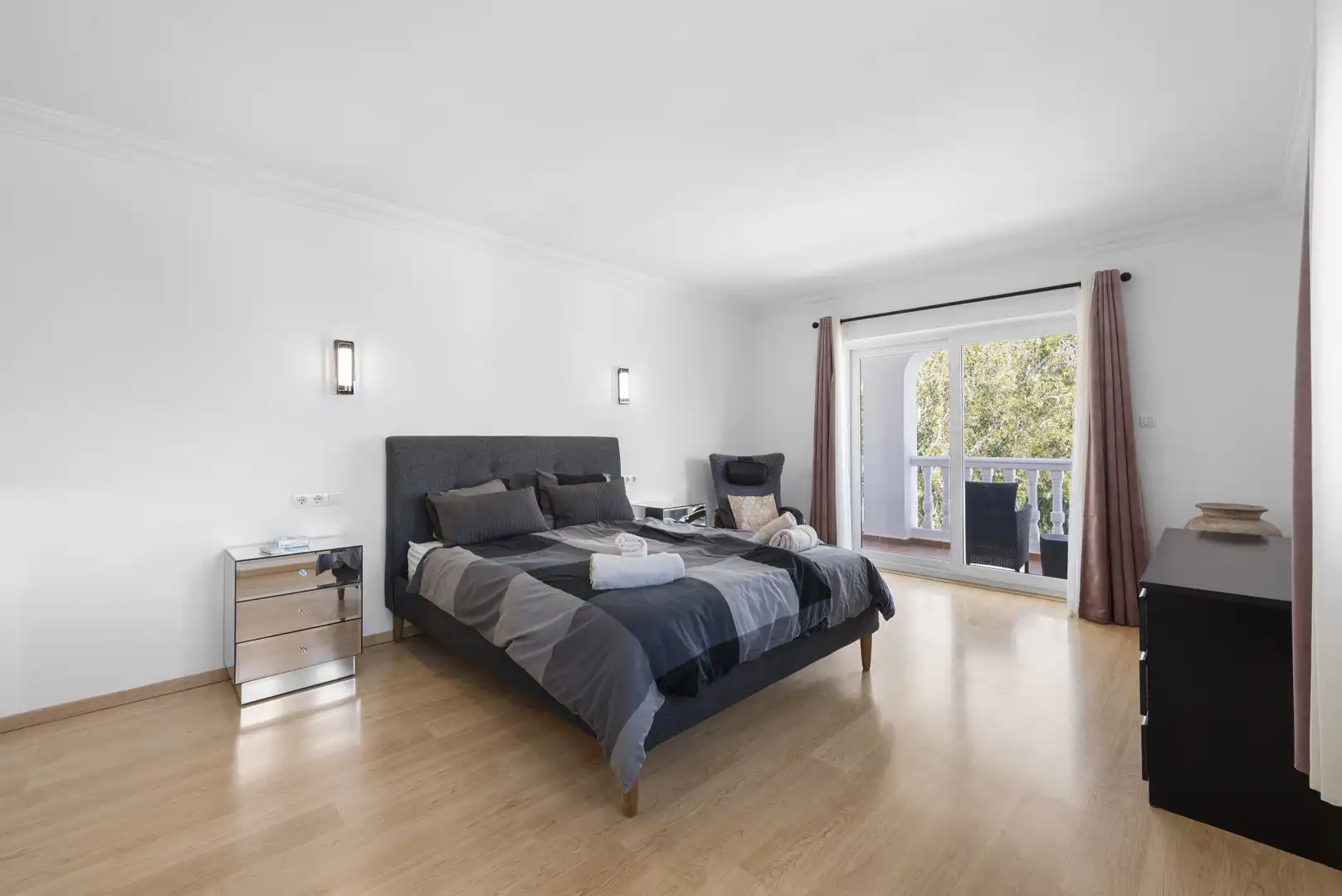 Bedroom of Houses for sale in Mijas  with Air Conditioner, Private garden and Terrace
