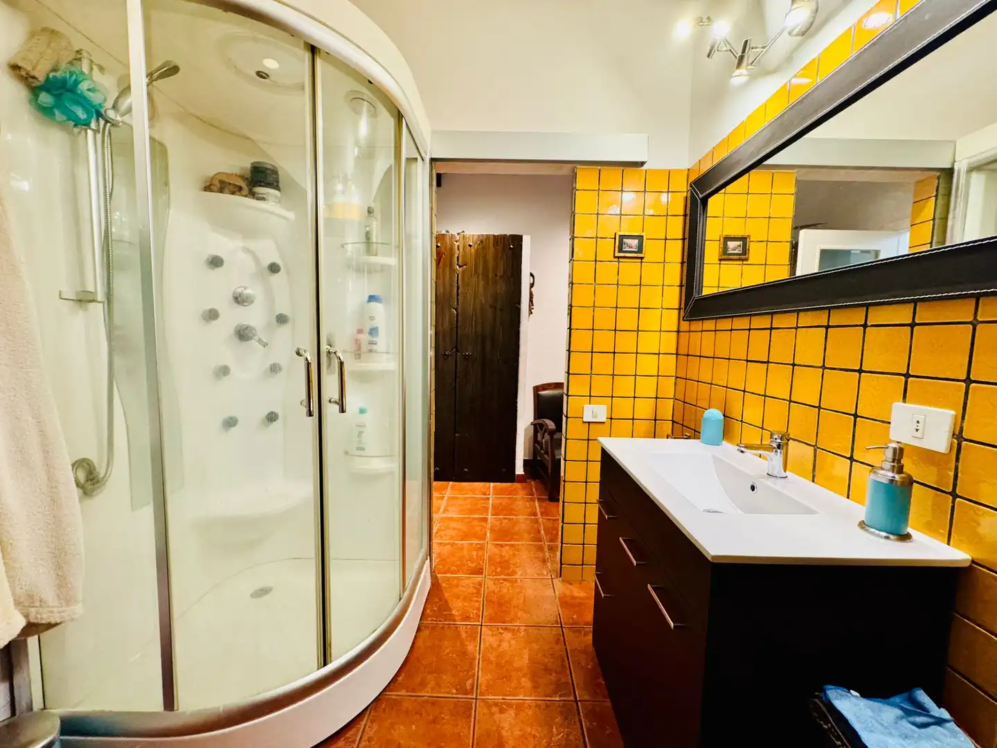 Baño de Piso de alquiler en Santa Cruz de Tenerife con Aire acondicionado, Terraza y Amueblado