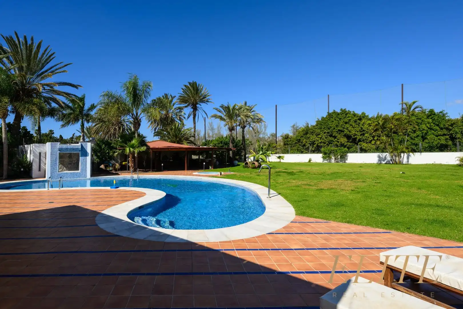 Jardí de Casa o xalet en venda en San Bartolomé de Tirajana amb Jardí privat, Terrassa i Piscina