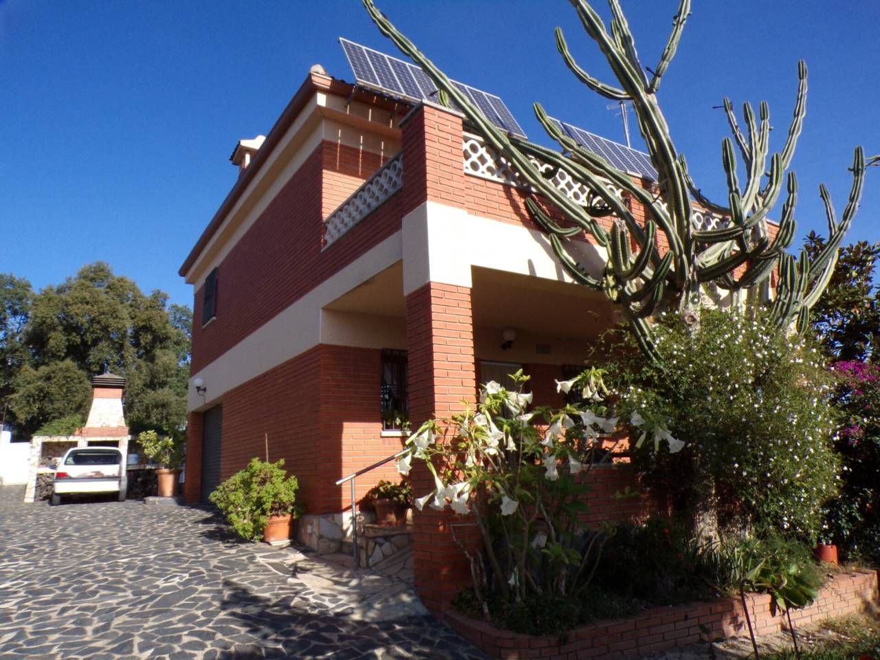 Exterior view of House or chalet for sale in Riudarenes  with Heating, Private garden and Terrace